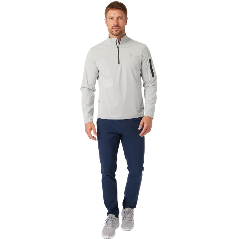 3-Layer Quarter Zip Shell Jacket