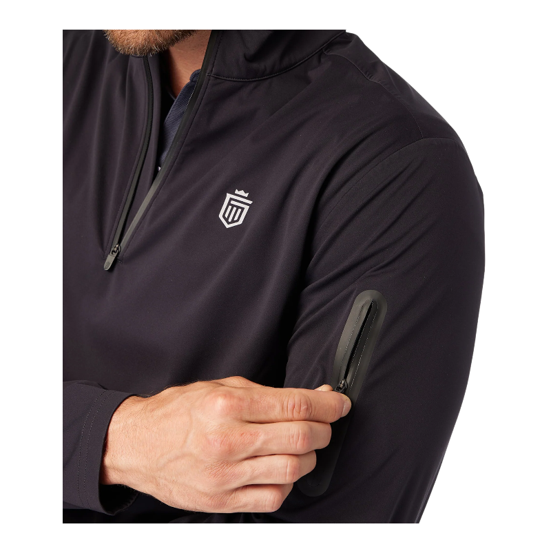 3-Layer Quarter Zip Shell Jacket