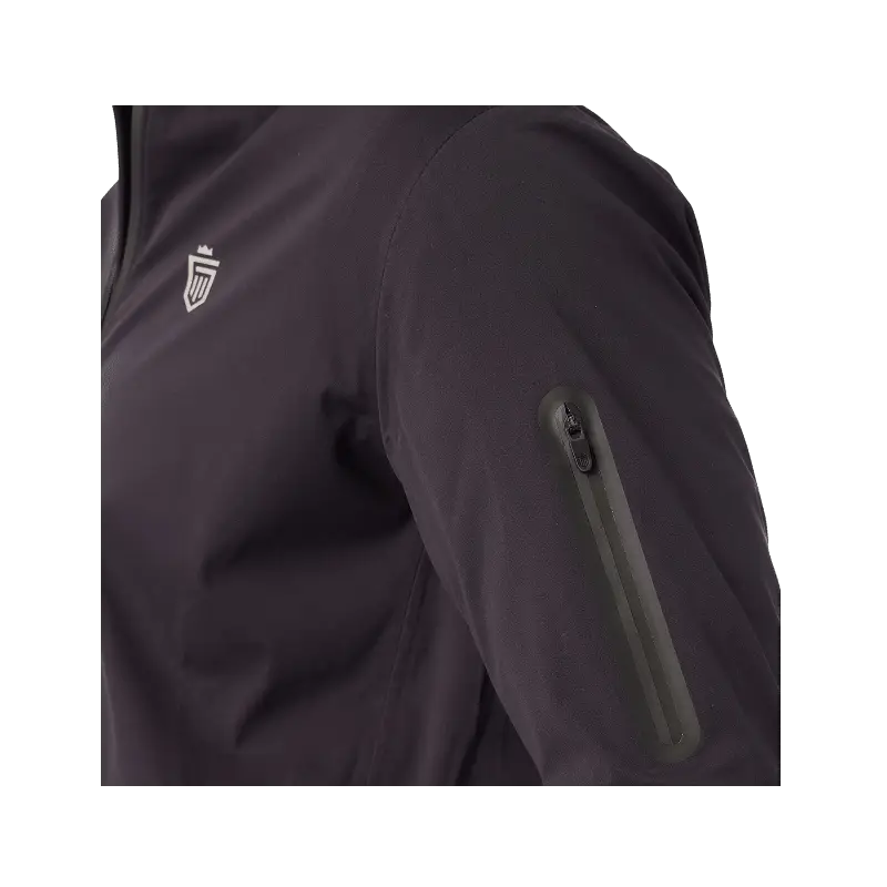 3 - Layer Quarter Zip Shell Jacket - Pullovers - SwagWear