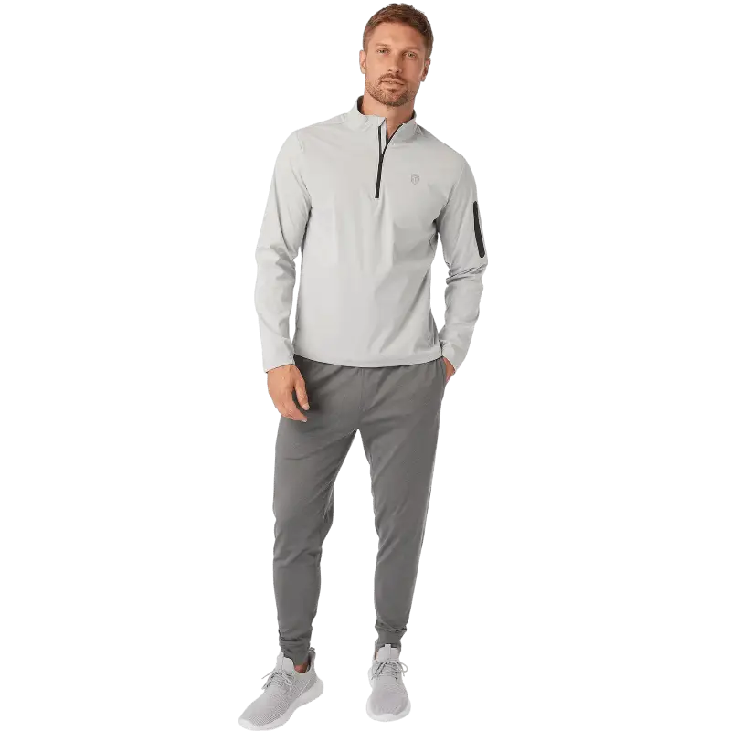 3 - Layer Quarter Zip Shell Jacket - Pullovers - SwagWear