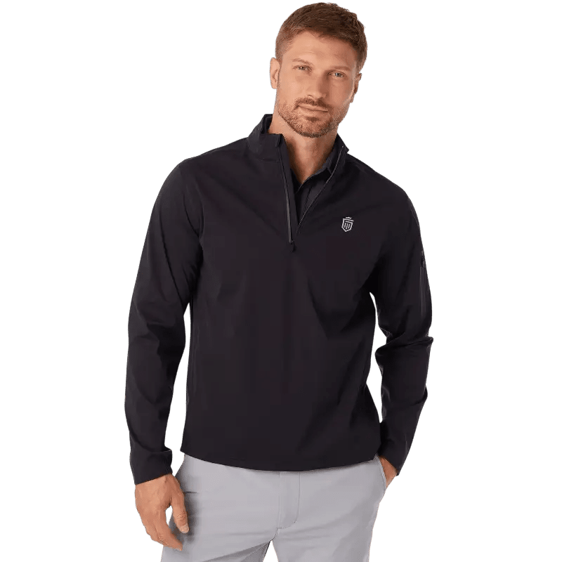 3-Layer Quarter Zip Shell Jacket - Pullovers - SwagWear