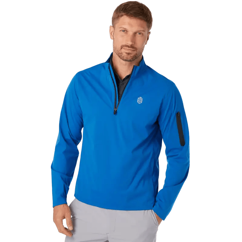 3-Layer Quarter Zip Shell Jacket - Pullovers - SwagWear