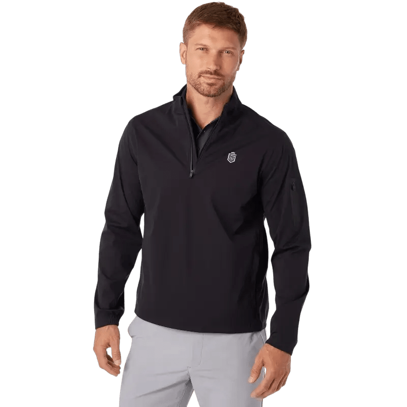 3-Layer Quarter Zip Shell Jacket - Pullovers - SwagWear
