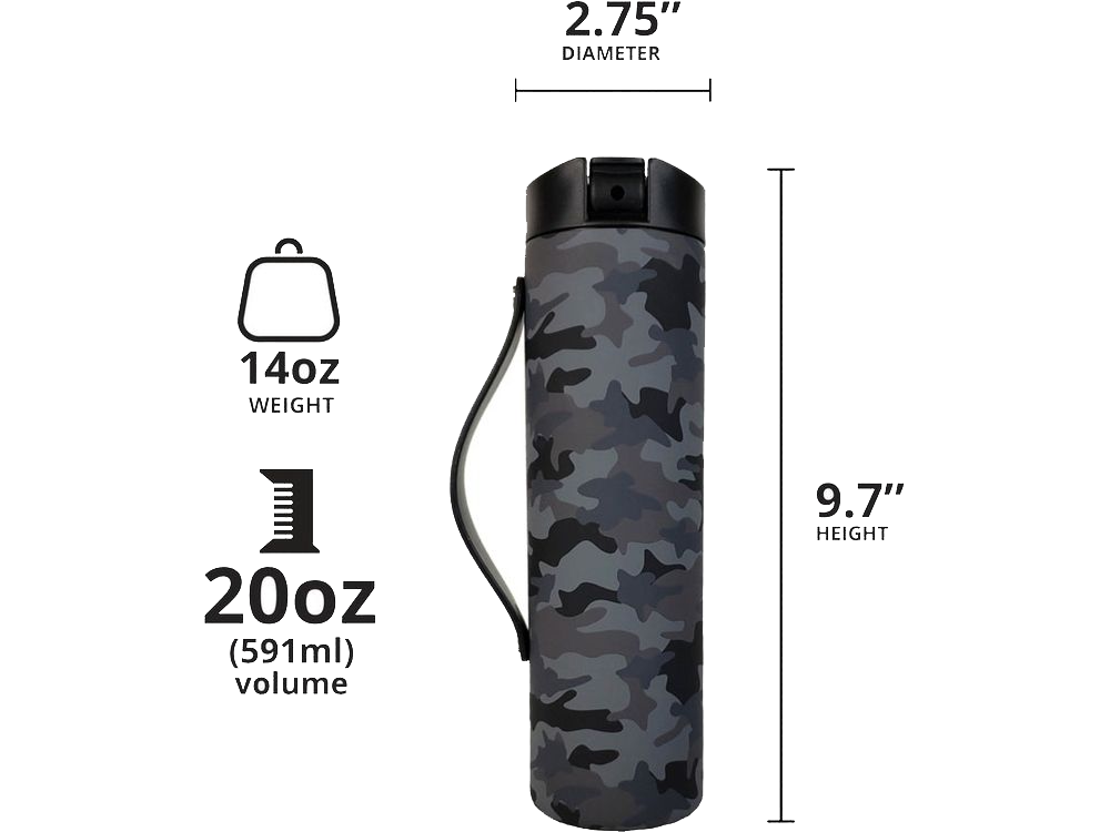 Elemental Iconic 20oz Sport Water Bottle