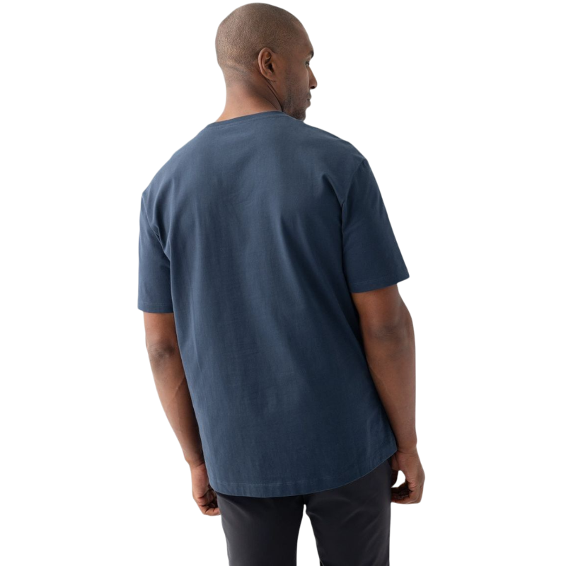 Man in olive tee with white background |Color:Olive