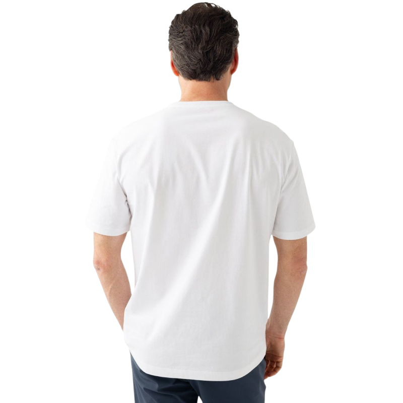 Man in olive tee with white background |Color:Olive