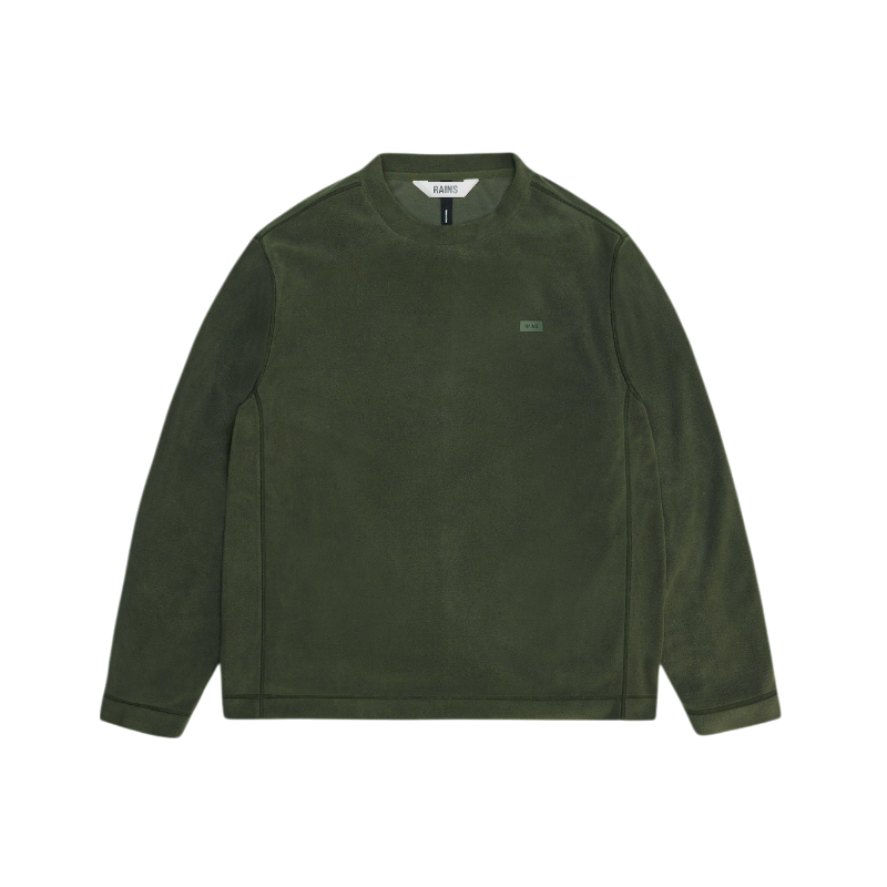 RAINS Addis Fleece Crewneck