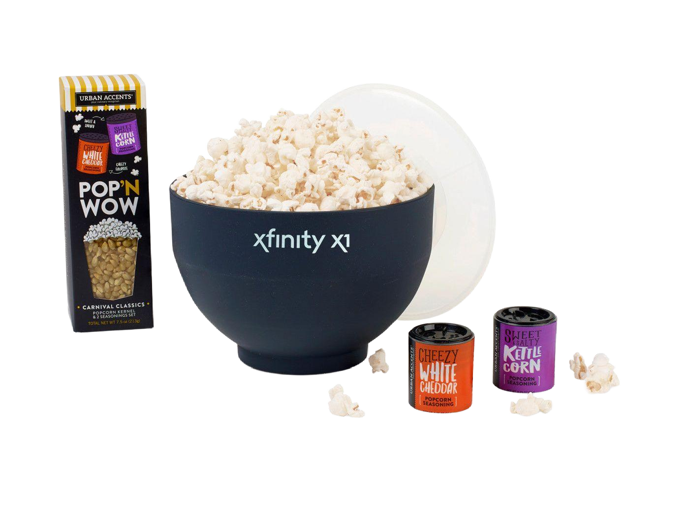 What's Pop'N Gourmet Popcorn Gift Set