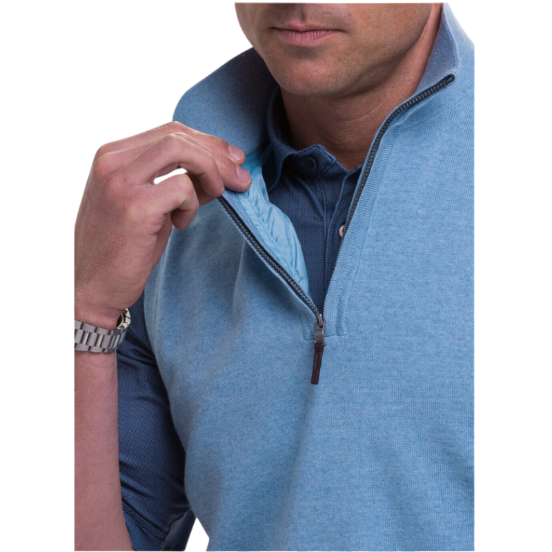 Fairway & Greene Men's Baruffa Quarter-Zip Windvest