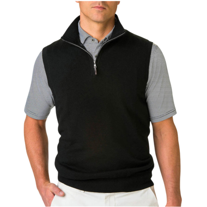 Fairway & Greene Men's Baruffa Quarter-Zip Windvest