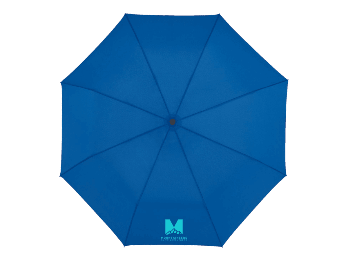 42" Recycled Folding Auto Open Umbrella - Auto Umbrellas - SwagWear