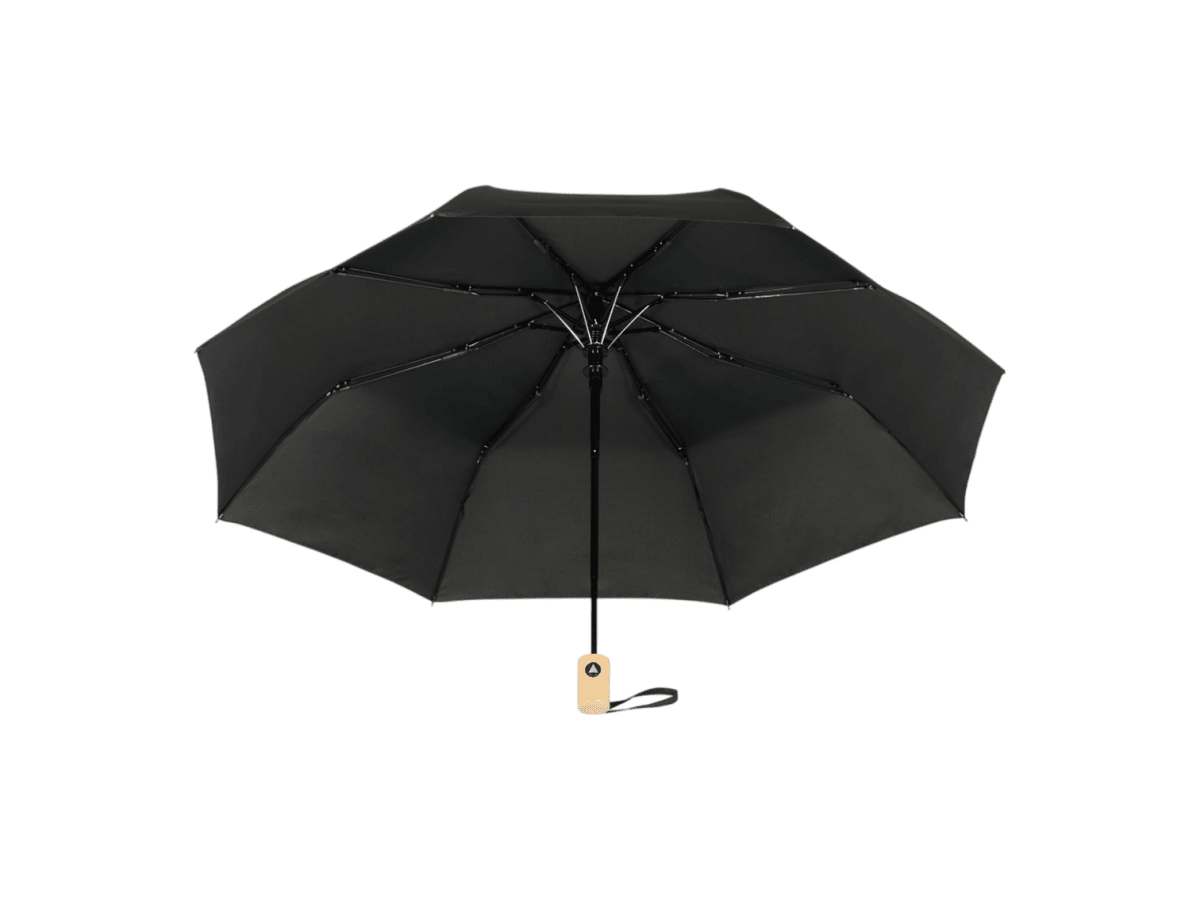 42" Recycled Folding Auto Open Umbrella - Auto Umbrellas - SwagWear