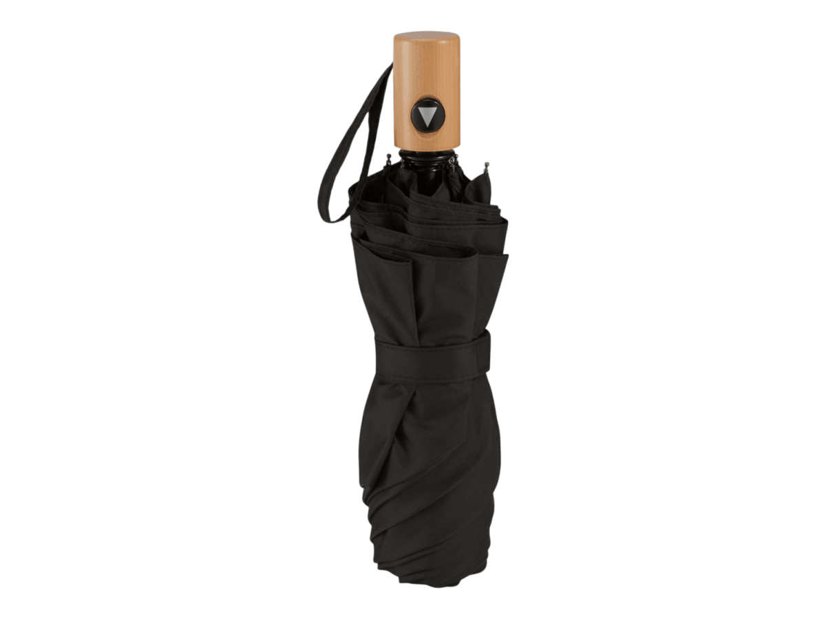 42" Recycled Folding Auto Open Umbrella - Auto Umbrellas - SwagWear