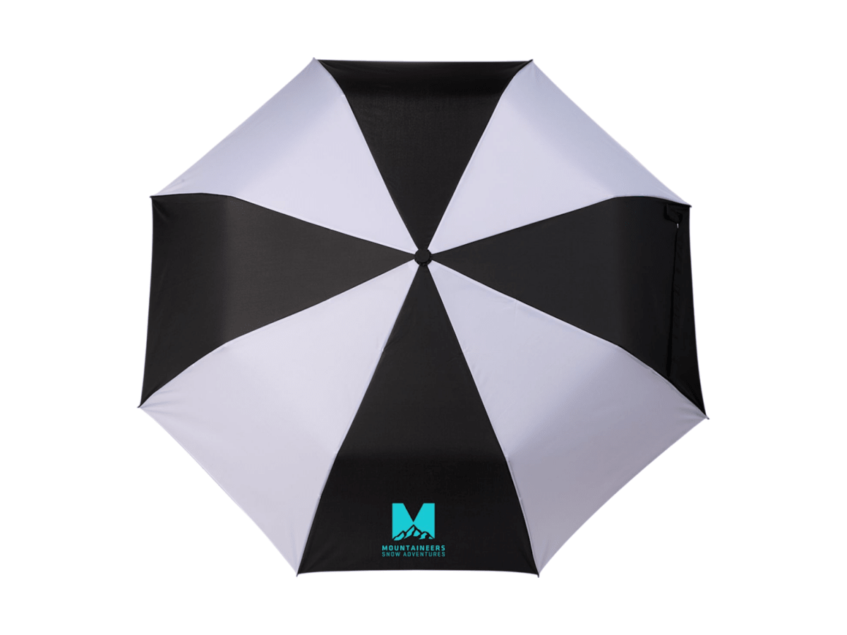 42" Recycled Folding Auto Open Umbrella - Auto Umbrellas - SwagWear
