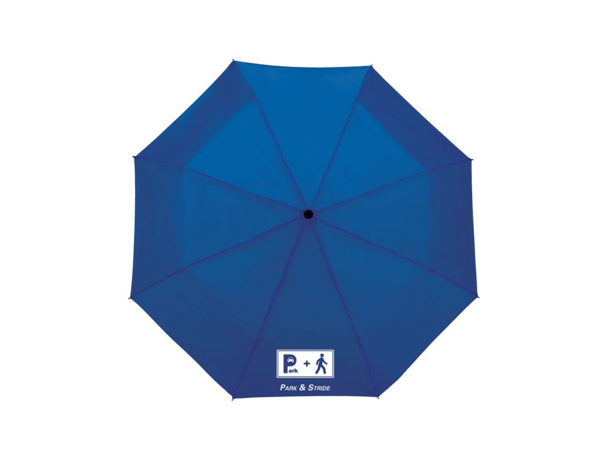 42" totes® 3 Section Auto Open Umbrella - Auto Umbrellas - SwagWear