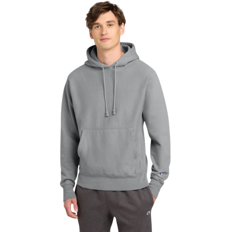Champion ® Reverse Weave ® Garment-Dyed Hooded Sweatshirt