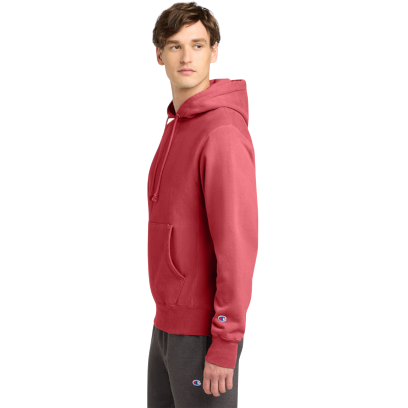 Champion ® Reverse Weave ® Garment-Dyed Hooded Sweatshirt