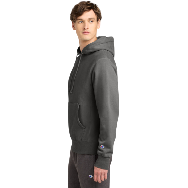 Champion ® Reverse Weave ® Garment-Dyed Hooded Sweatshirt