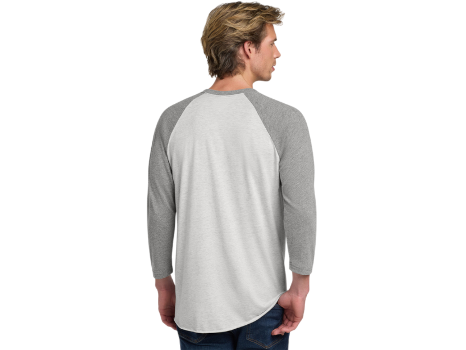 Next Level Apparel® Unisex Tri-Blend 3/4-Sleeve Raglan Tee