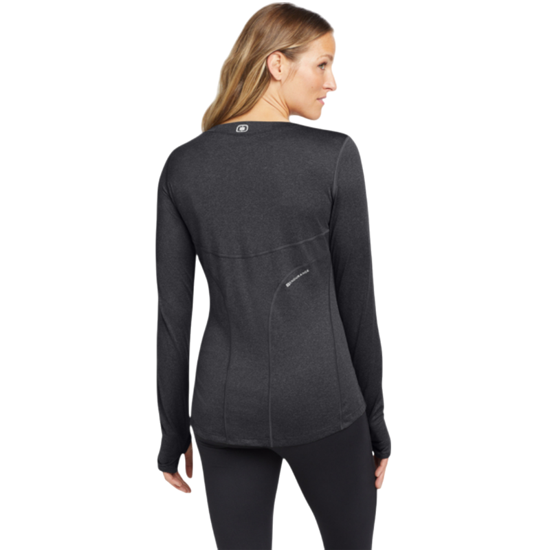 OGIO® Women's Long Sleeve Pulse Crew