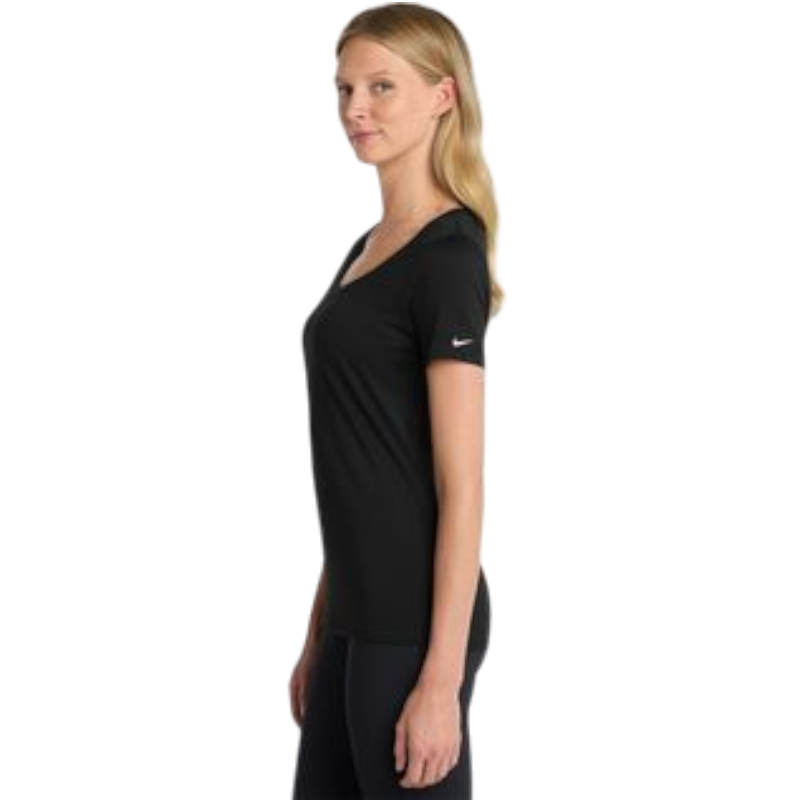 Nike Women's Dri-FIT Cotton/Poly Scoop Neck Tee