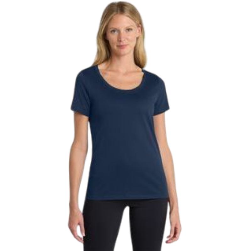 Nike Women's Dri-FIT Cotton/Poly Scoop Neck Tee