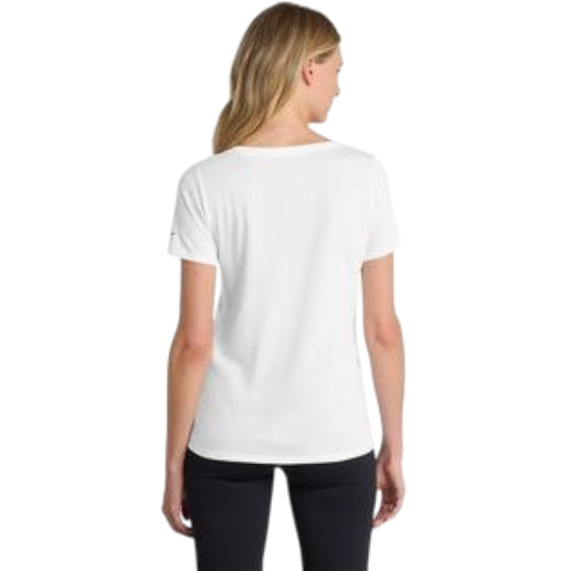 Nike Women's Dri-FIT Cotton/Poly Scoop Neck Tee