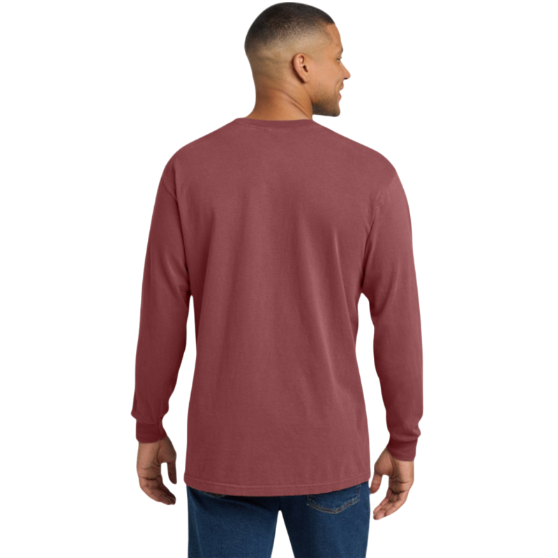 Comfort Colors ® Heavyweight Ring Spun Long Sleeve Pocket Tee