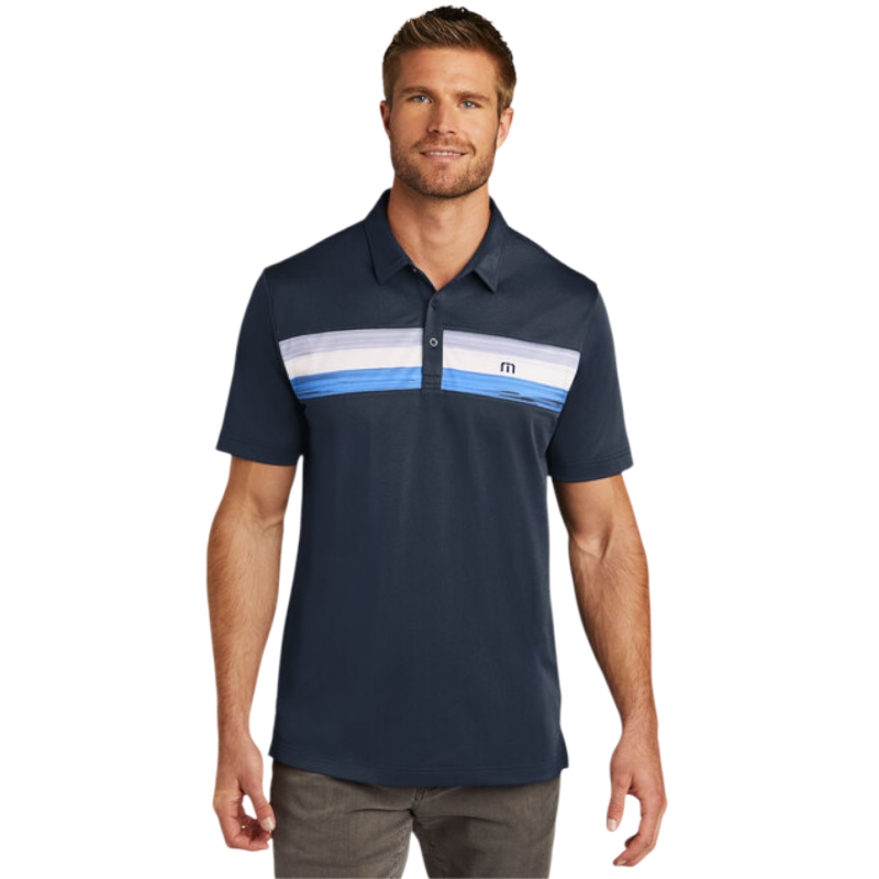 TravisMathew Cabana Chest Stripe Polo