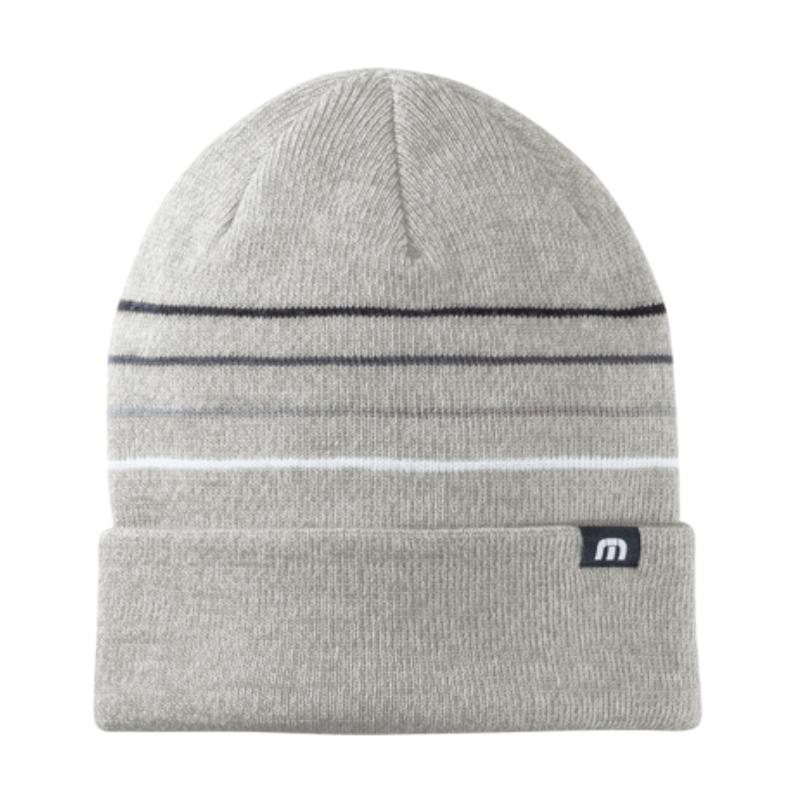 TravisMathew Striped Cuffed Beanie