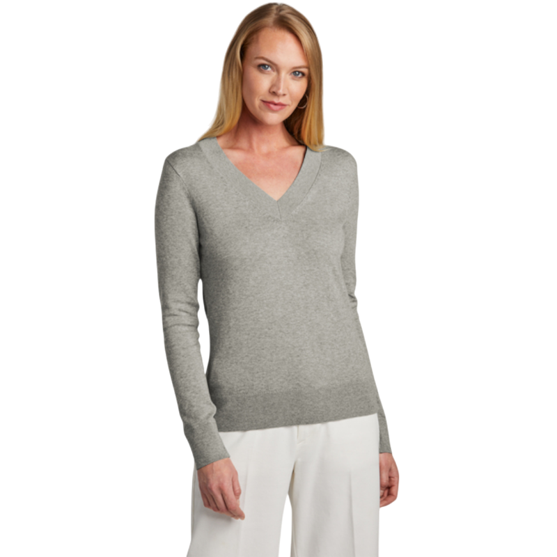 Brooks Brothers® Women’s Cotton Stretch V-Neck Sweater