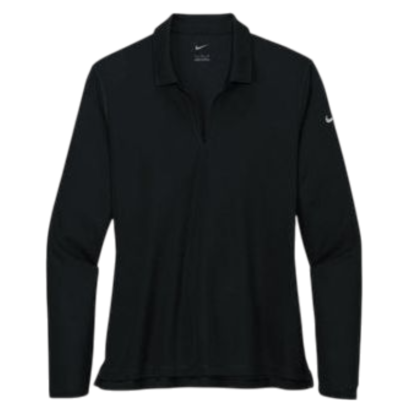 Nike Women's Dri-FIT Micro Pique 2.0 Long Sleeve Polo