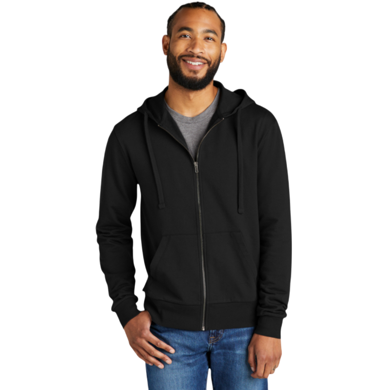 Allmade® Unisex Organic French Terry Full-Zip Hoodie