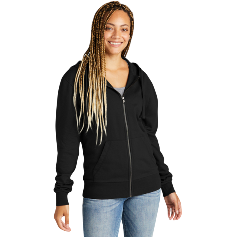 Allmade® Unisex Organic French Terry Full-Zip Hoodie