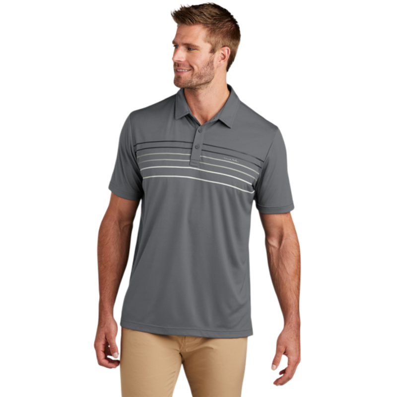 TravisMathew Coto Performance Chest Stripe Polo