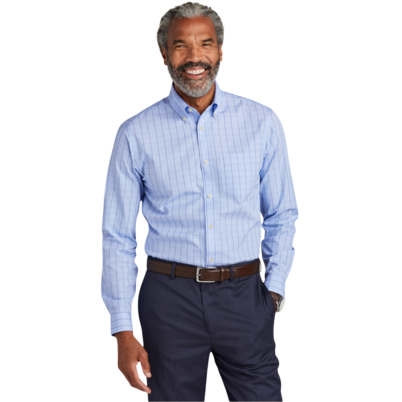 Brooks Brothers® Wrinkle-Free Stretch Patterned Shirt