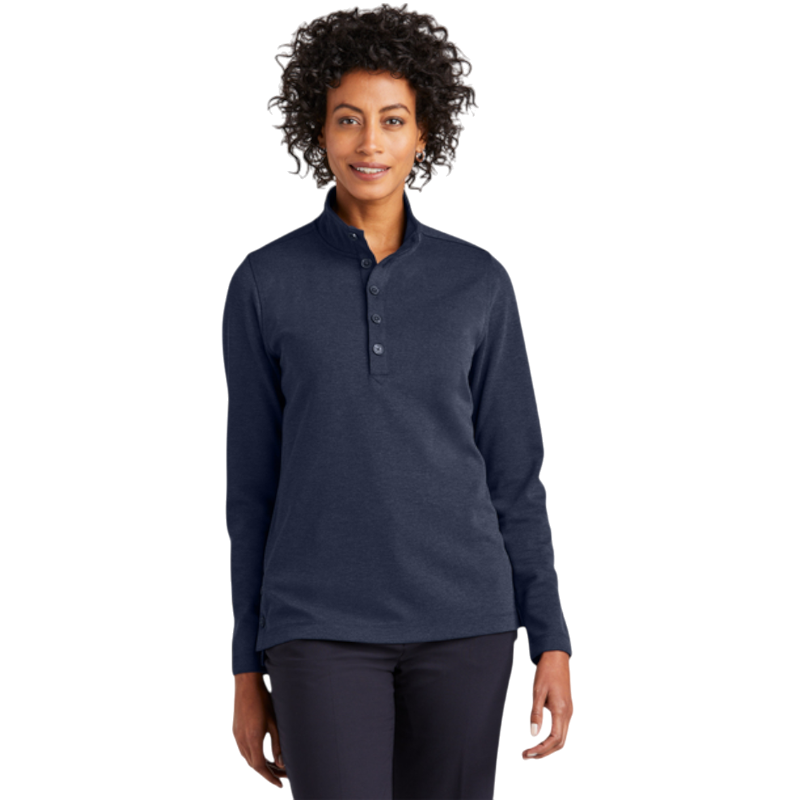 Brooks Brothers® Women’s Mid-Layer Stretch 1/2-Button