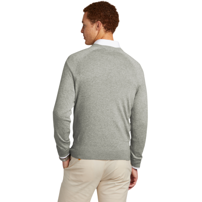 Brooks Brothers® Cotton Stretch V-Neck Sweater