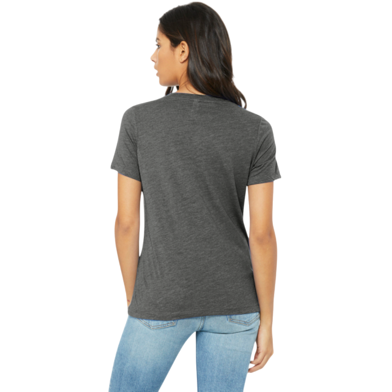 BELLA+CANVAS® Women’s Relaxed Triblend V-Neck Tee