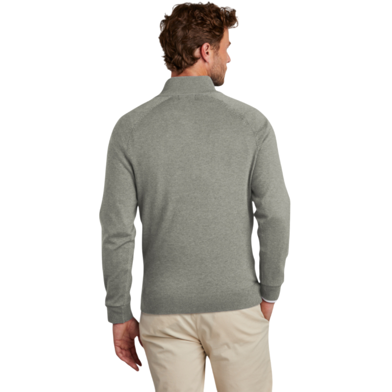 Brooks Brothers® Cotton Stretch 1/4-Zip Sweater
