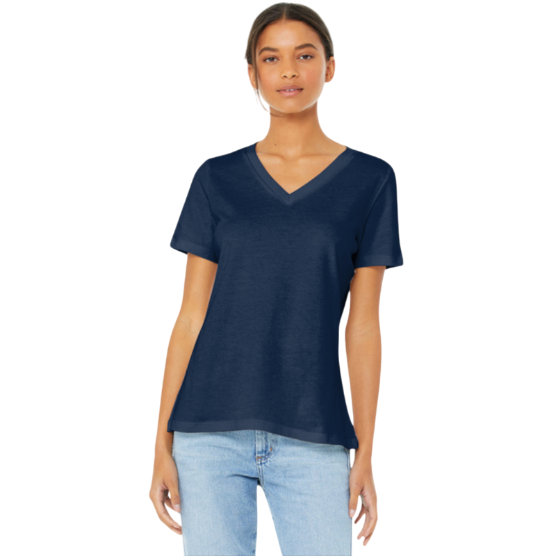 BELLA+CANVAS ® Women’s Relaxed Jersey Short Sleeve V-Neck Tee