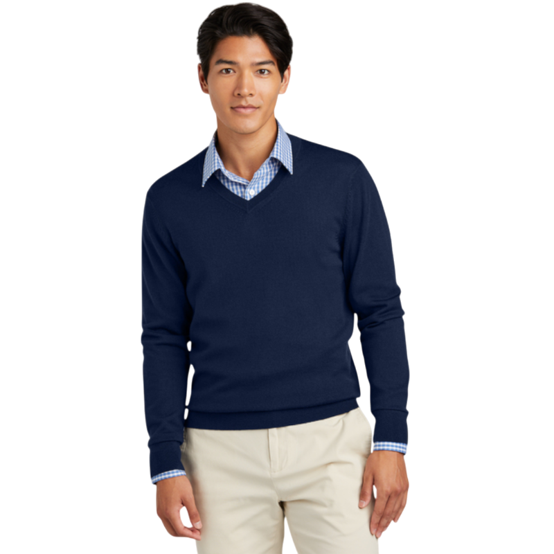 Brooks Brothers ® Washable Merino Birdseye 1/4-Zip Sweater