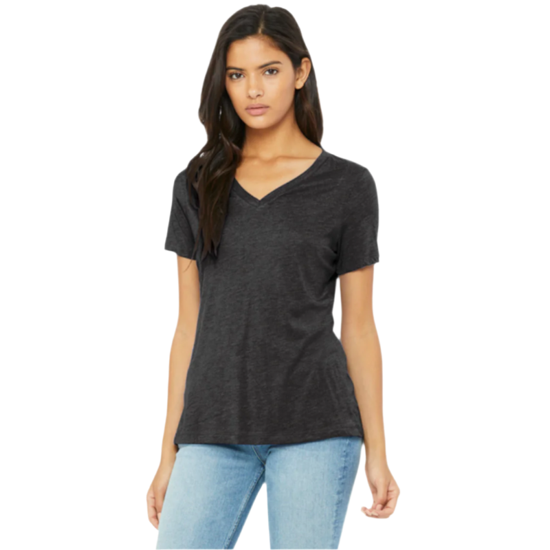 BELLA+CANVAS® Women’s Relaxed Triblend V-Neck Tee