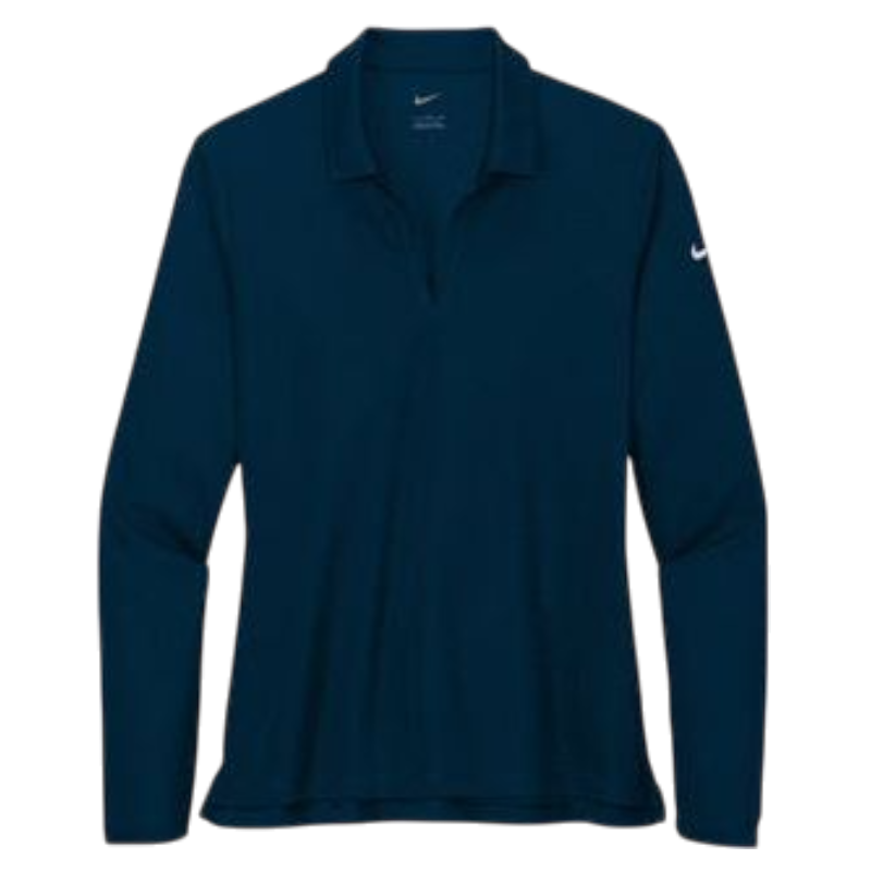 Nike Women's Dri-FIT Micro Pique 2.0 Long Sleeve Polo