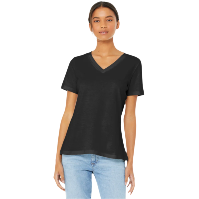 BELLA+CANVAS ® Women’s Relaxed Jersey Short Sleeve V-Neck Tee