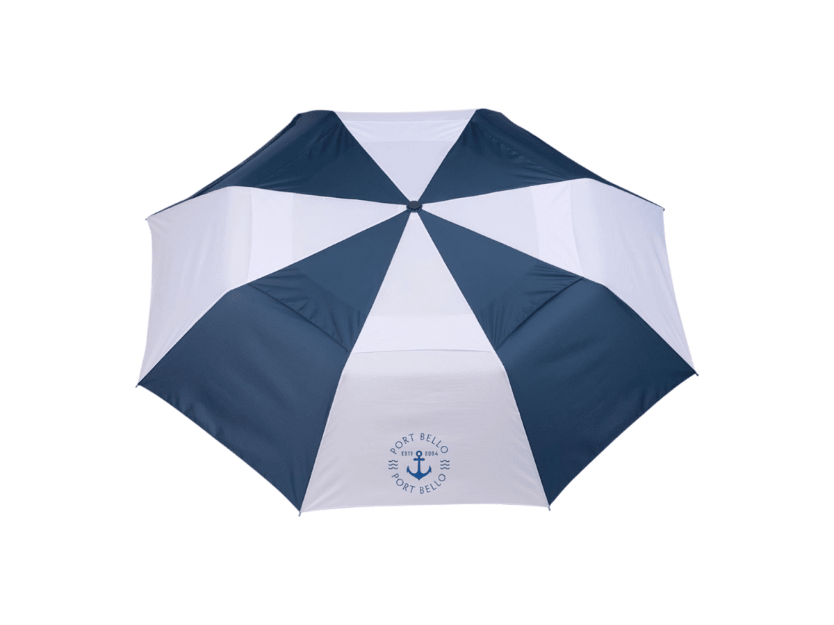 46" Recycled Auto Open Umbrella - Auto Umbrellas - SwagWear