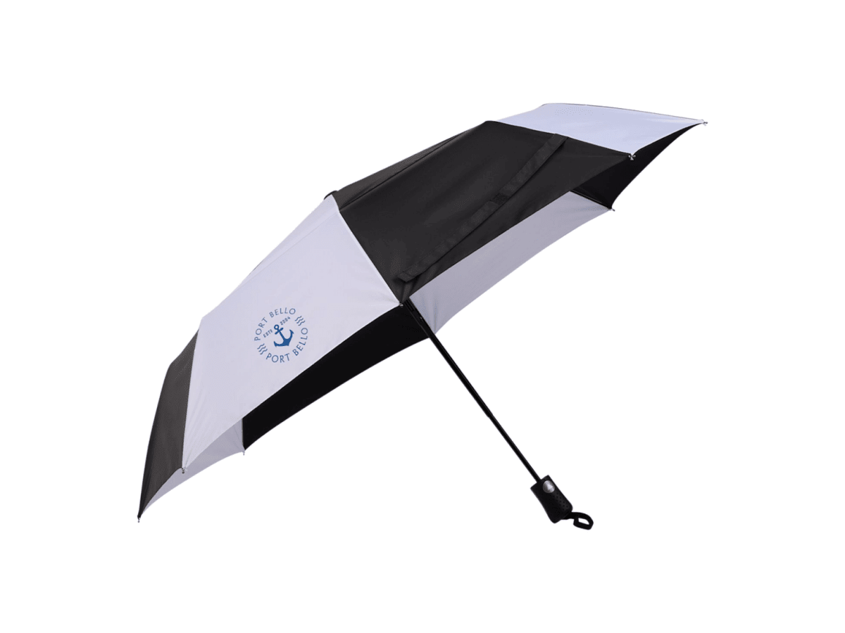 46" Recycled Auto Open Umbrella - Auto Umbrellas - SwagWear