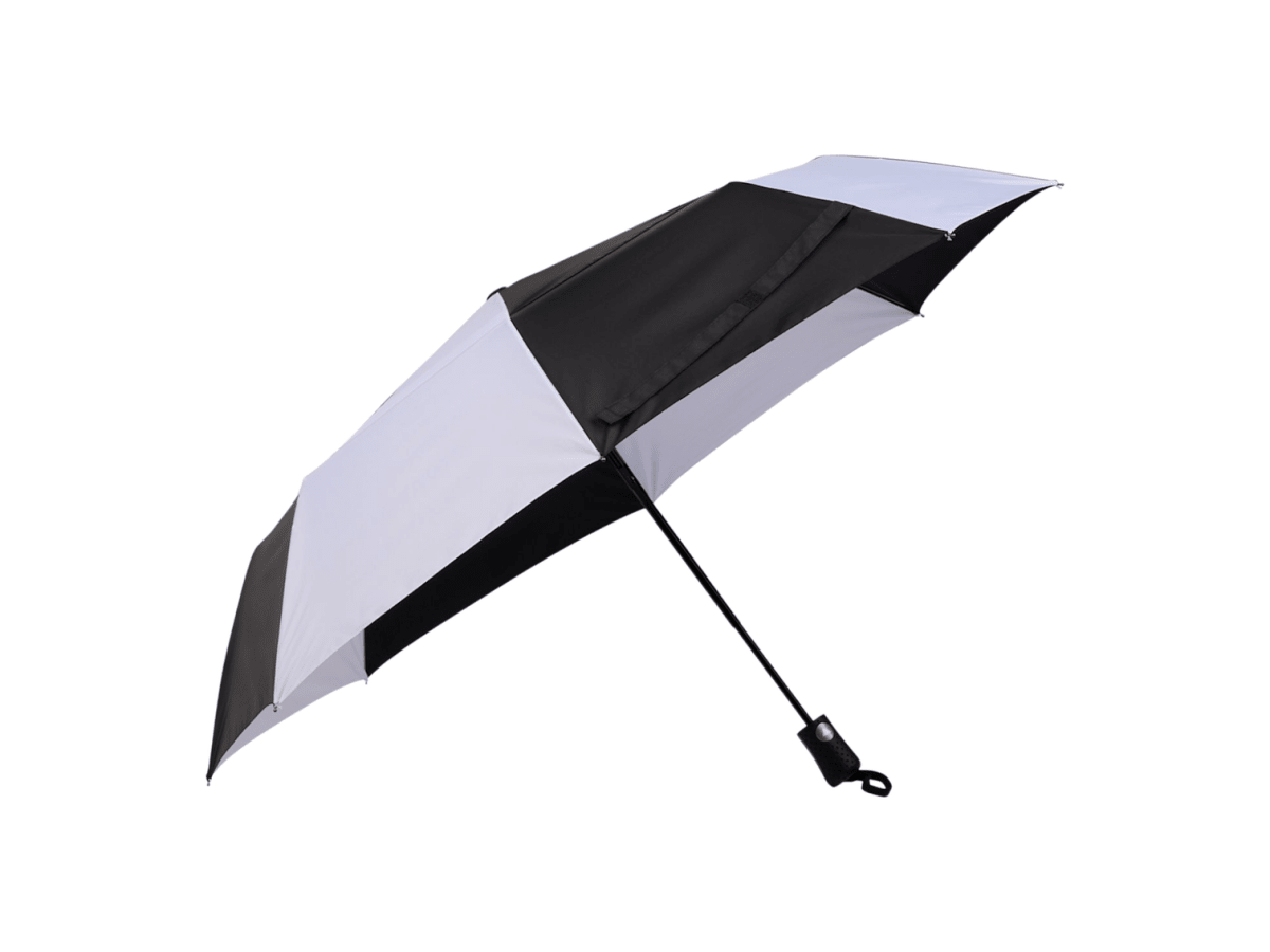 46" Recycled Auto Open Umbrella - Auto Umbrellas - SwagWear