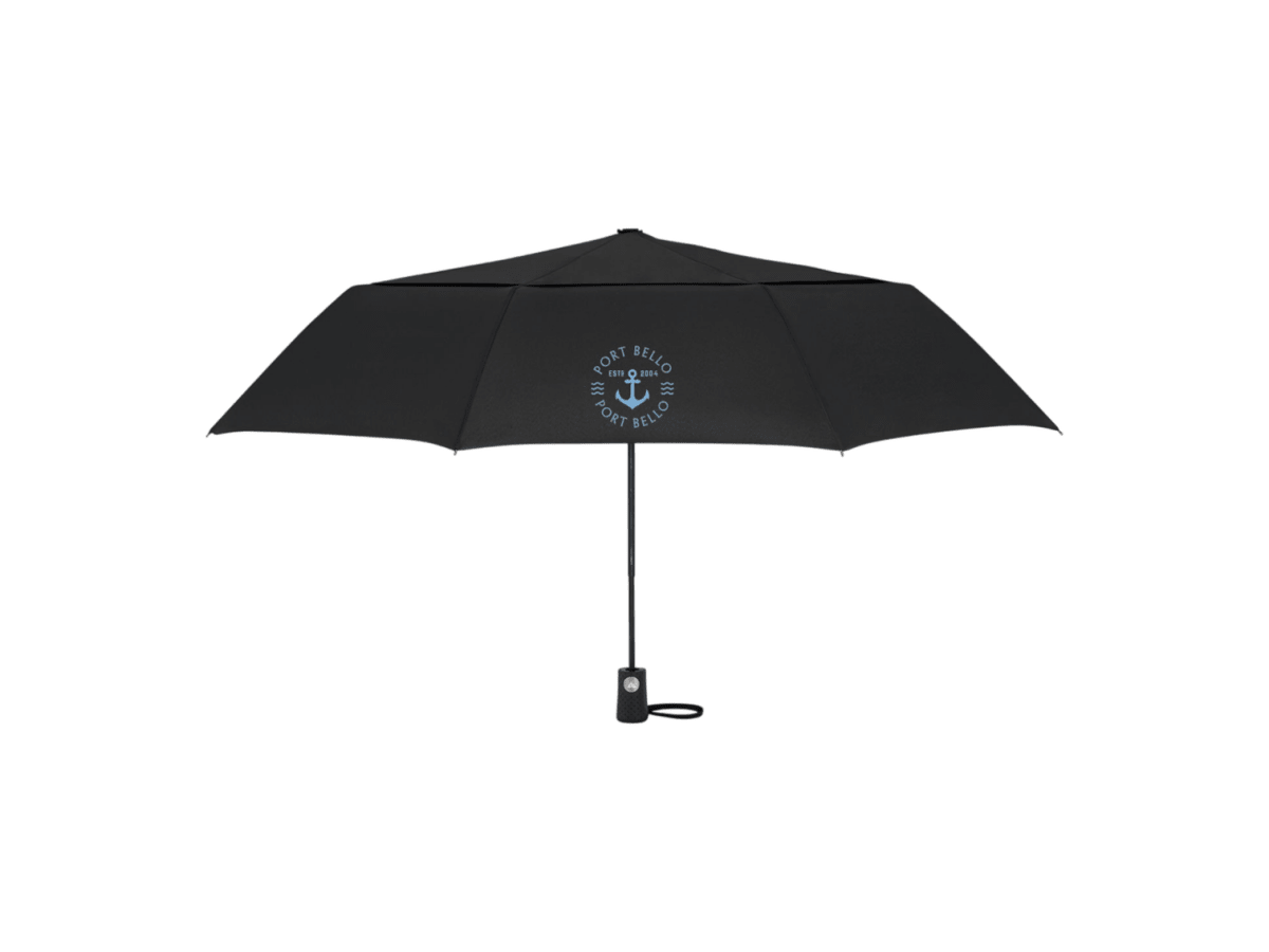 46" Recycled Auto Open Umbrella - Auto Umbrellas - SwagWear
