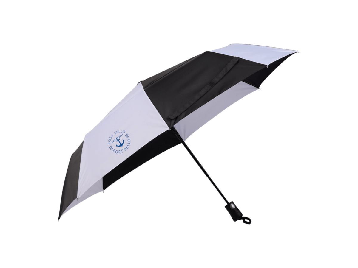 46" Recycled Auto Open Umbrella - Auto Umbrellas - SwagWear
